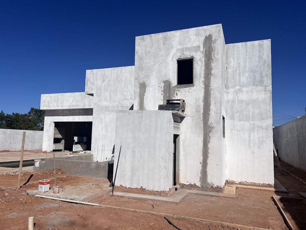 Casa alto padrão contemporânea executada pela Zarvex Engenharia