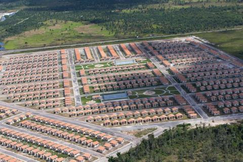 Obra residencial em alvenaria executada pela Zarvex Engenharia